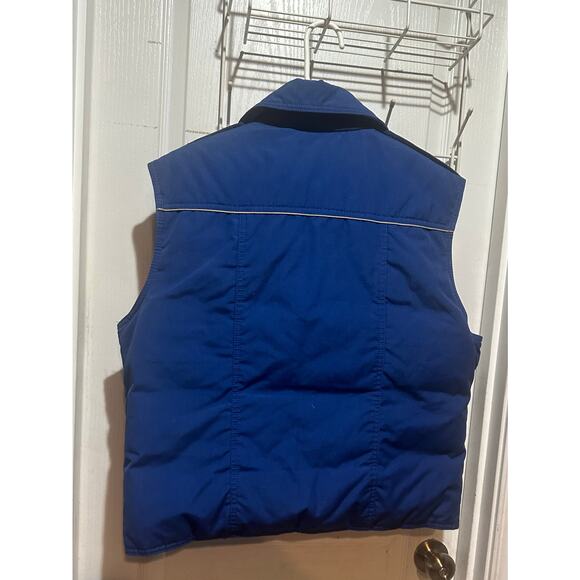 Vintage Adventure Gear Goose Down Vest Quilted Double Layer Body Men L Zip up - Picture 2 of 10